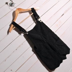 SOLD ZAFUL Dual Pockets Corduroy Pinafore Romper